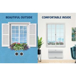 Unico Twin S1 - Climatiseur sans unité extérieure - Olimpia Splendid France - 2.6 kW - Twin Master et Twin Wall