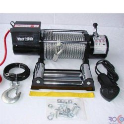 Treuil électrique 12V - KDJ-12000L - Crossfer pour halage et levage de charges lourdes