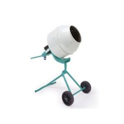 Bétonnière électrique 150 L - légère, silencieuse, compacte avec moteur monophasé