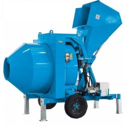 Bétonnière à chargeur hydro  electrique marque polieri