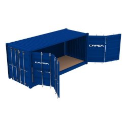 Container/Conteneur maritime 20 pieds openside disponible neuf et occasion pour stockage