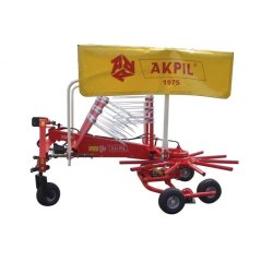 Tajfun 440 - Andaineur agricole Akpil - Largeur de travail 4,40 m - 11 bras - Réglage hydraulique