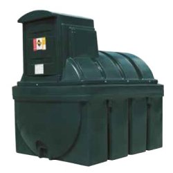 Citerne de stockage extérieur en PEHD pour gazole 2500 L - Réf 685 600.251 - Double paroi, traitement anti-UV, équipée d'accessoires complets