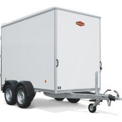 KT 2513/20 H - Remorque fourgon Böckmann - 2000 kg - Double essieux et structure aluminium
