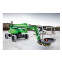 Nacelle articulée hybride - Hauteur de travail 20,8 m - Pose d'enseignes, élagage, décorations de Noël - Disponible en location
