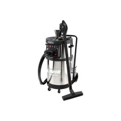 Nettoyeur vapeur professionnel - combine vapeur/aspirateur - LAVOR GV ETNA 4.1 avec chaudière inox et réservoir détergent 5L