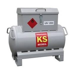 Cuve à essence transportable de 90 L - Pompe manuelle - Homologation ADR
