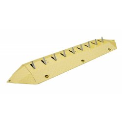 Herse anti-intrusion - Traffimex - Acier - Maximum 40 tonnes - Hauteur dents 6 cm - Fixations béton fournies