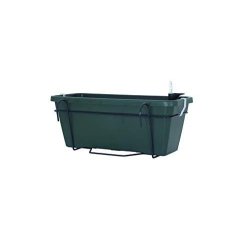Artevasi Venezia - Jardinière traditionnelle vert foncé avec indicateur d'eau et système de réserve 5600442826296
