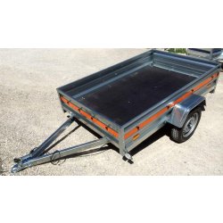 Remorque utilitaire tm205 dimensions 2050 x 1250 mm