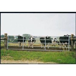 Barrières d'herbage extensibles 3/4 m 5 lisses - Réf. 112 13 22 + 112 13 37 - Cosnet