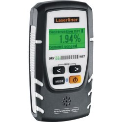 Hygromètre pour bois et bâtiments - MoistureMaster Compact Plus 0-40°C / 60% HR - LASERLINER