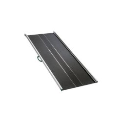 Rampe d'accès large Stepless - revêtement antidérapant - longueur de 100 à 300 cm - largeur 77 cm