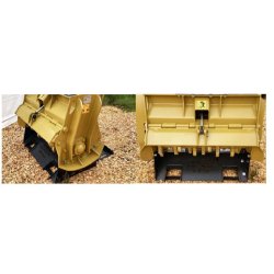 Broyeur forestier hydraulique pour la destruction des souches