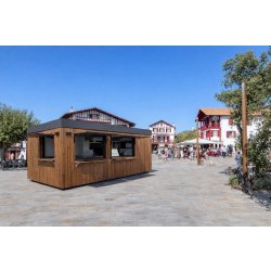 Container Wooki Kiosk 6000 snack Bar
