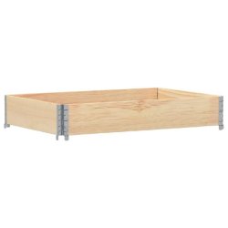 Helloshop26 - Jardinière bac lit surélevé plantes fleurs terrasse jardin 120 x 80 cm bois massif de pin marron 02_0037404 - marron métal 3000213866094