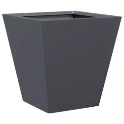 Helloshop26 - Jardinière bac lit surélevé plantes fleurs terrasse jardin 30 x 30 x 30 cm acier anthracite 02_0037483 02_0037483 - acier 3000214043739