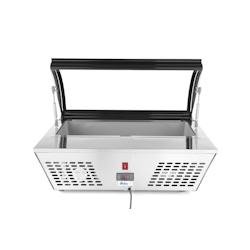 Arktic Vitrine de table à salade - 78x62xH24 cm - Hendi - inox 233672