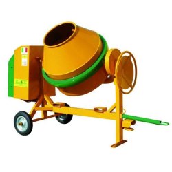 Bétonnière traditionnelle S 500 - Lino Sella - capacité cuve 500L, moteur électrique/diesel/essence