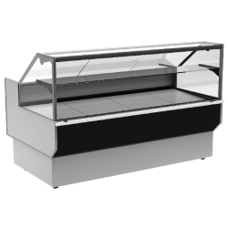 Vitrine réfrigérée 1955mm avec réserve - profondeur 970mm - Top prix - personnalisable avec groupe logé