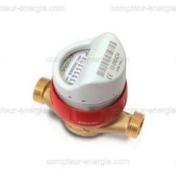 Compteur d'eau chaude MID B-Meters - GSD8 EC RFM-Tx1 - télérelève radio intégrée - DN15 - classe R160
