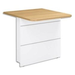 Banque d'accueil Gautier Office intermédiaire Sunday chêne - L80 x H74 x P80 cm