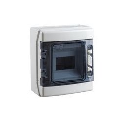 Cdn6pt - Coffret de distribution IDE - IP65, IK08, dimensions 231x202x113 mm