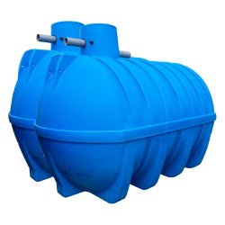 Réservoir eau de pluie PEHD 13000L - Haute résistance - Équipé avec extension, filtre et tuyau d'aspiration