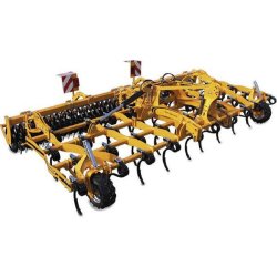 Déchaumeur à dent vibrante Campa - de 4 à 6 m avec dents 70x12 ou QDC, rouleaux et peigne arrière - Référence VIBROMULCH