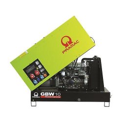 Groupe électrogène diesel triphasé 7,38 kW avec DPP - GBW 10 Y - PRAMAC - SB100TYAT00