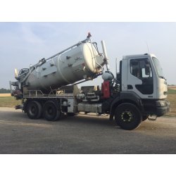 Hydrocureur Renault Kerax 370 DCI 6x4 ADR - Équipement Hydrovidé ADR - Cuve 14 000L