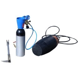 Obturateur gonflable de canalisation de 50 à 600 mm - Caoutchouc renforcé kevlar - Résistant de -30°C à 80°C
