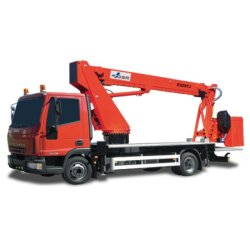 Camion nacelle E220TJ - GSR - Hauteur de travail 22,2 m - Charge utile 250 kg - Déport 14,2 m