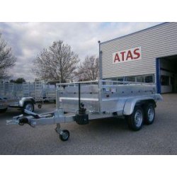 Benne Lider 253x134 - 1500 kg PTAC - 2 essieux - roues extérieures - Promo