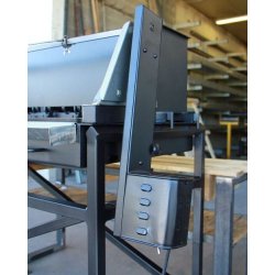 Tournebroche professionnel électrique - transportable - 220V - REF 139 / 175 / 182 - vitesse 1 à 2 tours/min
