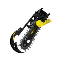 Trancheuse de sol Digga Bigfoot XD 1500 - profondeur 1500 mm - largeur 150 mm (options 200/250/300 mm)