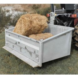 Bennette ou benne 3 points pour arrière de tracteur agricole