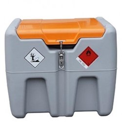 Station de ravitaillement Easy Mobil 210 litres - Pompe CENTRI SP30 12 V - Avec capot - CEMO - 10981F