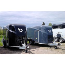 Remorque fourgon aluminium - Cargo C500 Debon - Double parois alu, suspension Pullmann 2, PTC 1100 à 2600 kg