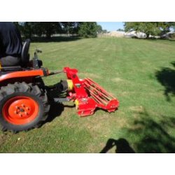 Herse rotative Del Morino ROTEX 104L - transmission par engrenages - largeur 104 cm - couteaux réversibles