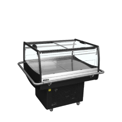 Îlot de refroidissement PDC90SL Acrylic Sides 4 Bumpers Noir TEFCOLD