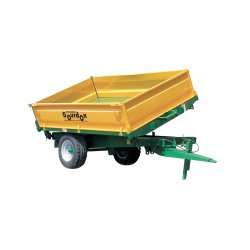 Rmg 3 remorque agricole tribenne - gourdon sa - charge 3 t