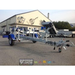 Remorque cassante Sun Way - Corsaire SW845CO12 - PTAC : 1300 Kg - 1 essieu