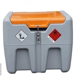 Station de ravitaillement Easy Mobil 210L - Pompe CENTRI SP30 12 V avec capot de protection - CEMO CEM10981F