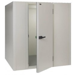 Chambre froide avec sol en kit - panneaux 2° choix - dim int.: L 1500 x P 1500 x H 1940 mm - froid ventilé - 4,36 m3 - température 0/+2°C