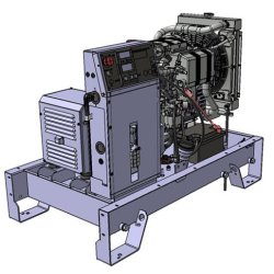 K6M - Groupe électrogène industriel SDMO - 230V monophasé - moteur KOHLER KDI KDW1003 - performance G2
