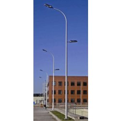 Mât d'éclairage public cylindrique / hauteur 7.5 - 12 m / en aluminium / diamètre de base 176 mm