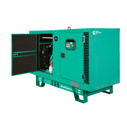 Groupe électrogène industriel Cummins Power Generation C33D5X - Diesel - 33 kVA secours / 30 kVA principal - Insonorisé et résistant aux intempéries