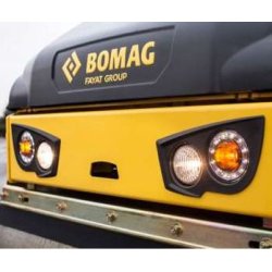 Rouleau tandem vibrant articulé 1.8 t à 3 t - BW 100 AC 5 Bomag - moteur Kubota, compact et puissant