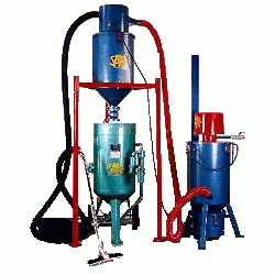 Aspirateurs industriels pneumatique recyclage grenaille